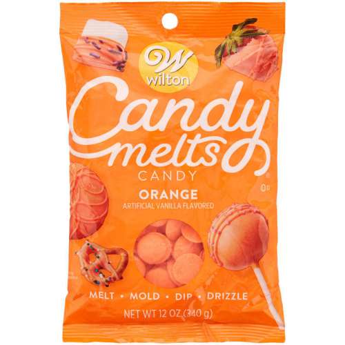 Wilton Candy Melts - Orange - Click Image to Close